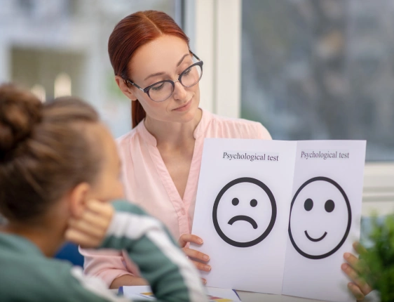 Psychology counseling session helping patients with emotional wellness, stress management, trauma support, and personal growth